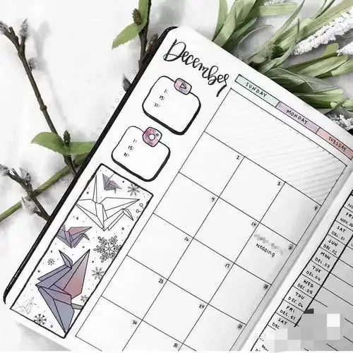 手帐成品图片,精美手帐模板100页,想做手帐再也不难