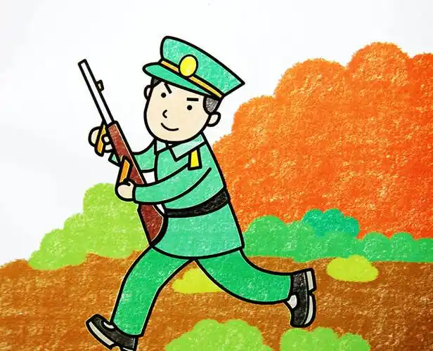 儿童油棒画入门教程及优秀作品范画(图)