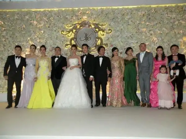 汪圆圆办婚宴 众明星道贺