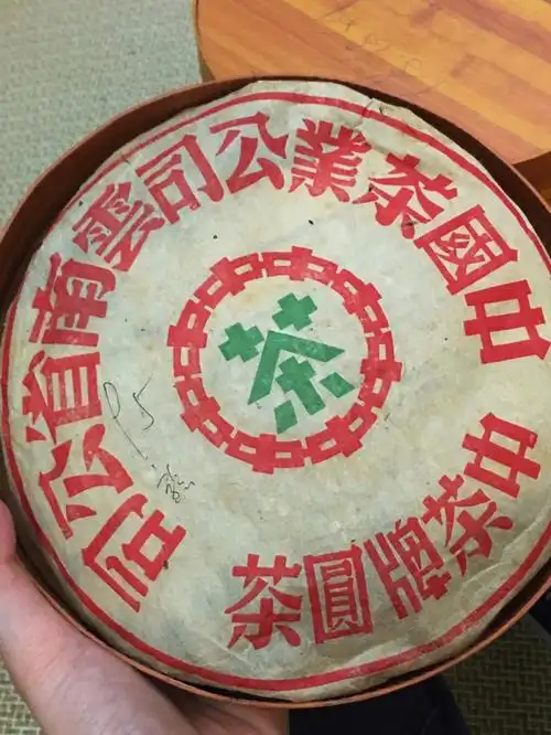95年中茶绿印