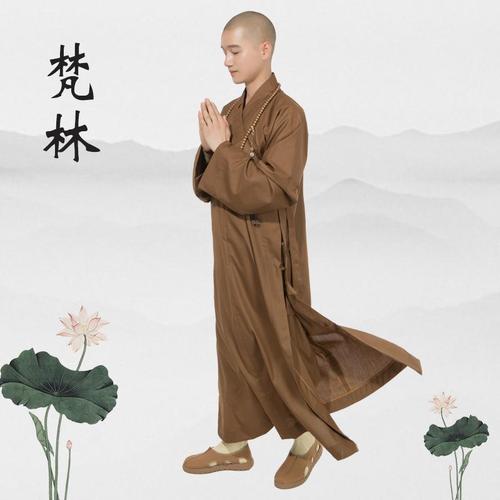 梵林夏季新品僧服长褂和尚服师父服出家人服饰平纹呢面料透气薄款
