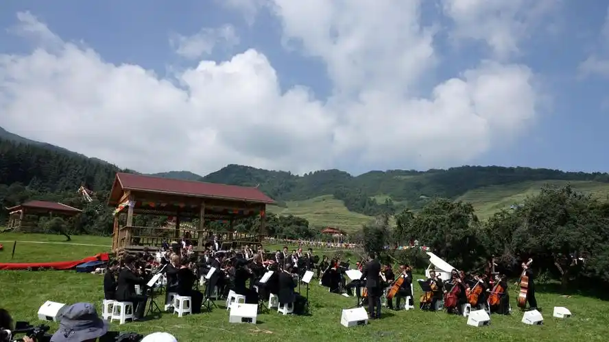 2018中国·青海卡阳森林音乐节在乡趣卡阳景区上演