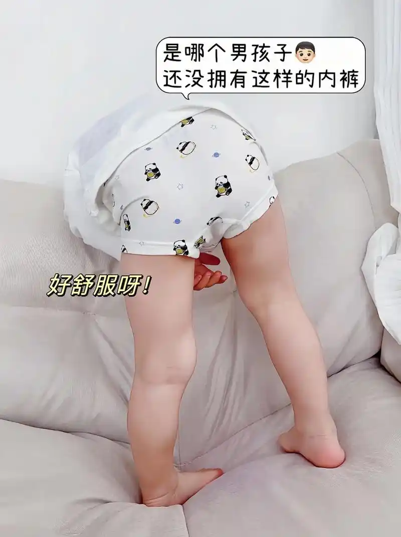 男童莫代尔冰丝内裤