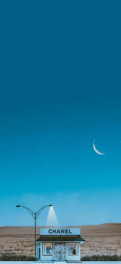 小木屋绝美意境风景图