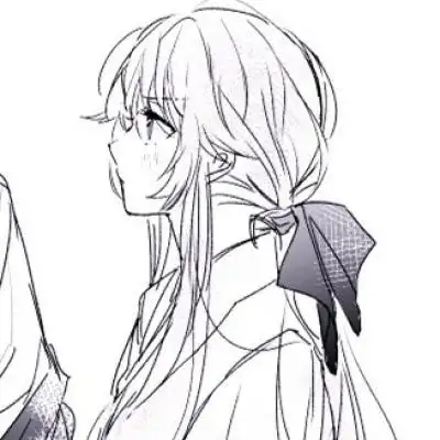 黑白动漫情侣头像可以教我数学吗