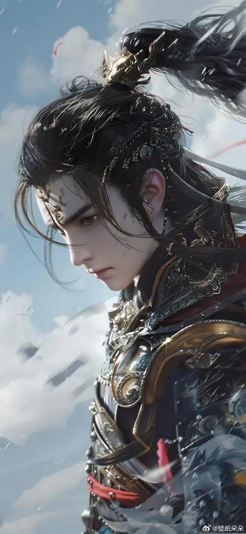 古风少年将军壁纸~  帅爆!