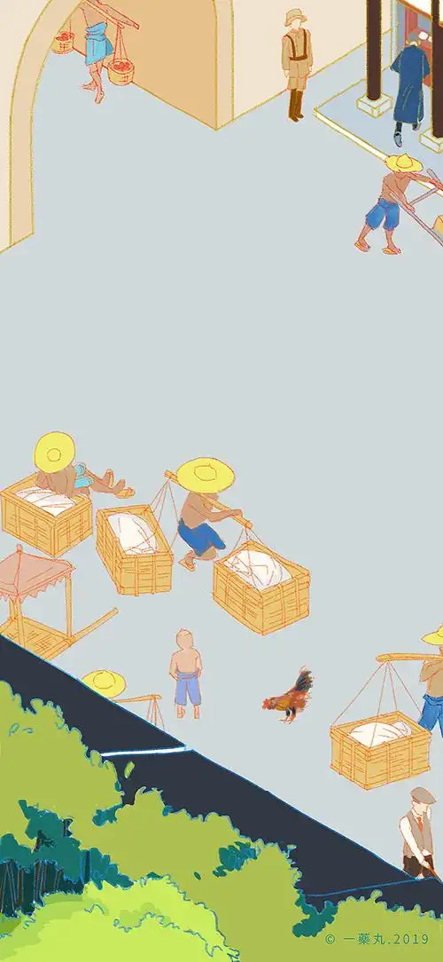 原创插画长图 | 英迪格酒店商业合作 | 重返川西1939