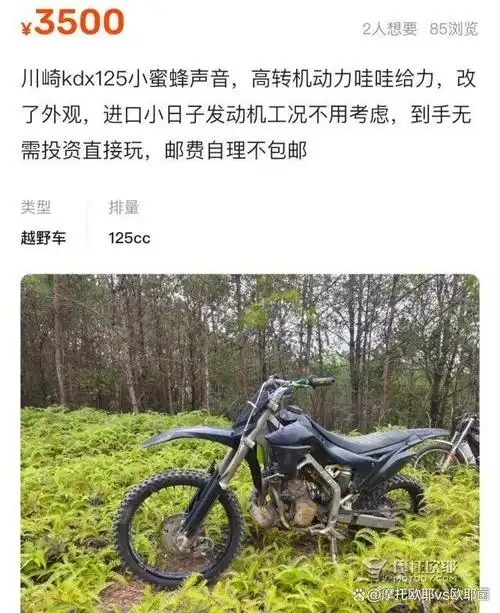 从一台500元的川崎kmx谈谈怎么买摩托车才能防骗