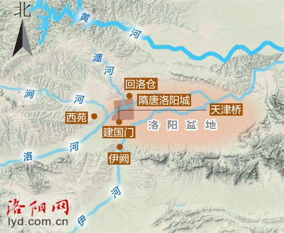 河洛地理:寻迹洛阳十三朝 隋