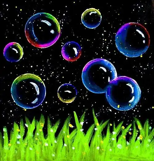 其它 五彩泡泡--(幼儿园) 写美篇步骤六 整理画面的局部与整体