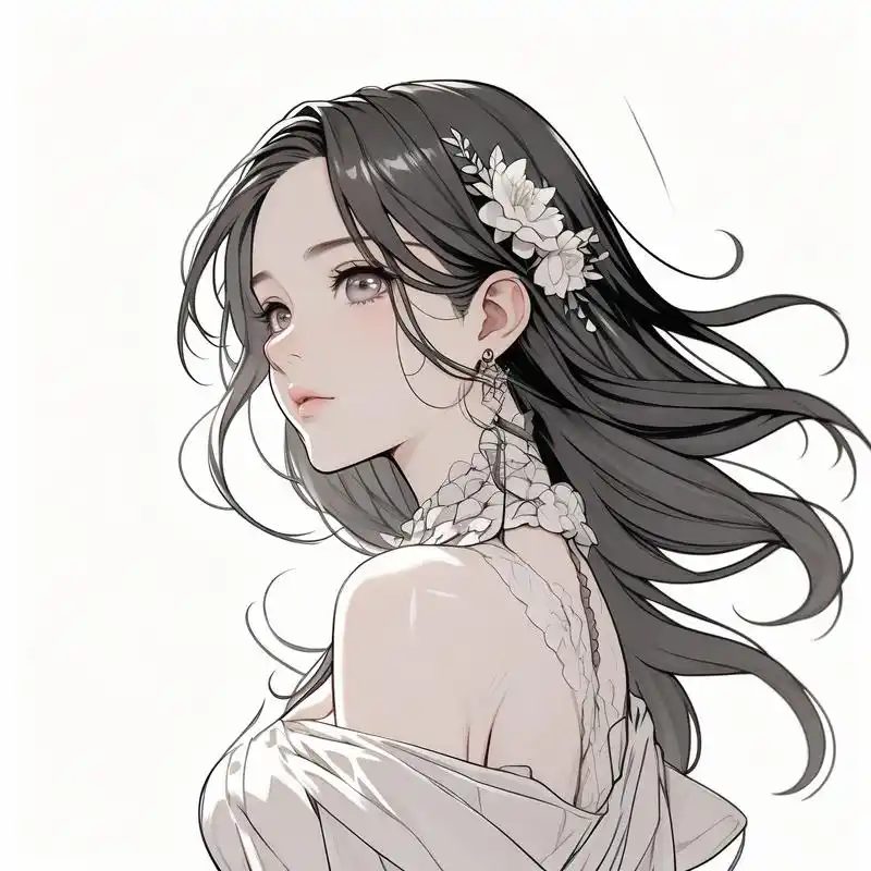 动漫女ins高级质感头像95