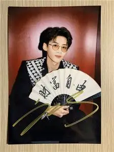 『冲冠』内地明星白敬亭亲笔签名照片24款热门经典定妆照6寸现货