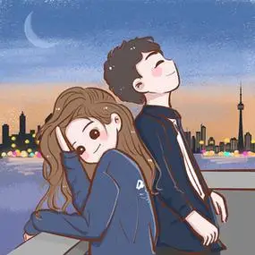 001人付款淘宝手绘头像漫画定制卡通搞怪可爱照片转插画情侣头像