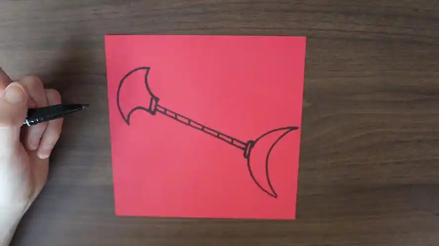 降妖宝杖怎样画?