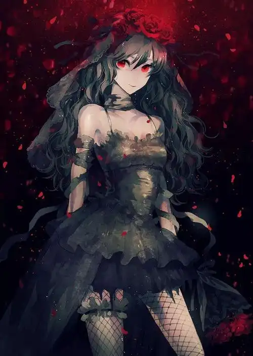 壁纸 暗黑系少女!做自己的女王!