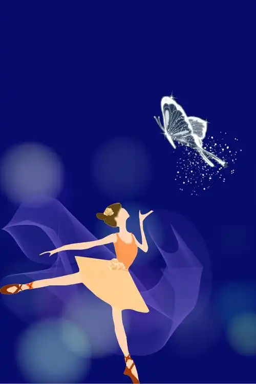 舞蹈大赛 舞出精彩 简约海报 清新风格, 人物, 比赛, 清新风格背景