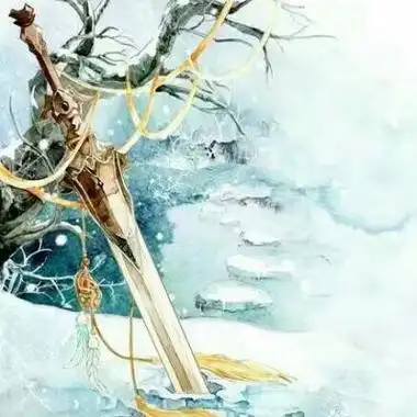 手绘古风风景头像 任思绪飞扬