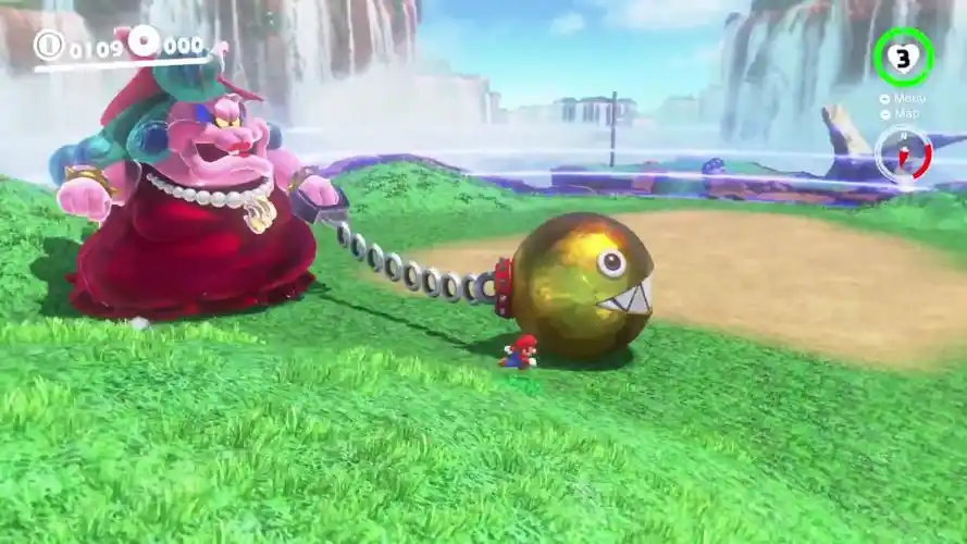 nintendo switch 超级马里奥 奥德赛 全剧情boss无伤视频_哔哩哔哩