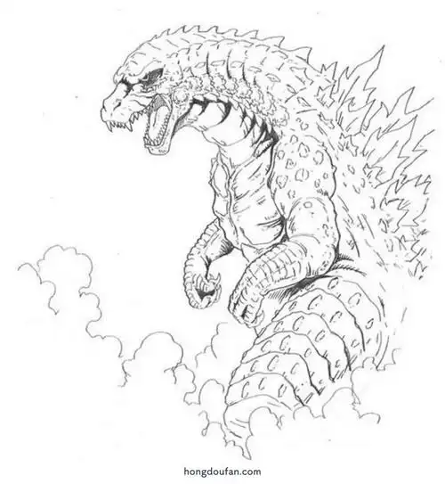 准备战斗的银河奥特曼涂色大全-红豆饭小学生简笔画大全