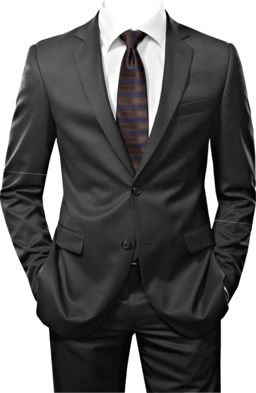 西服领带商务正装形象png图片