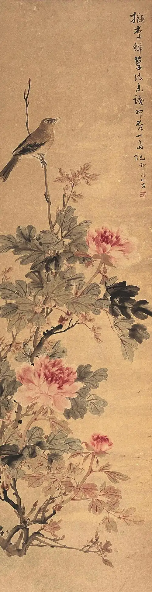 晚清海派名家沈一斋花鸟画精品欣赏