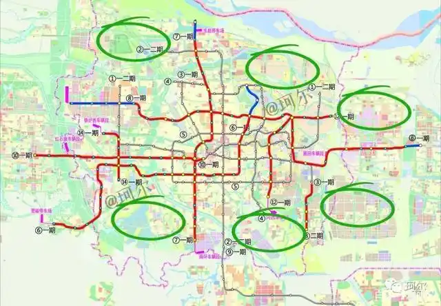 关于郑州地铁9号线市区段的走向来看官方的最新回复