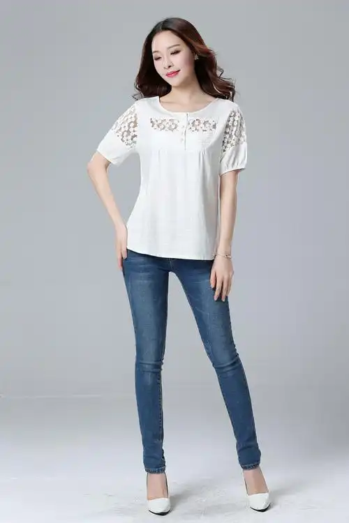 2016夏装新款韩版大码宽松短袖t恤夏季女装上衣休闲装