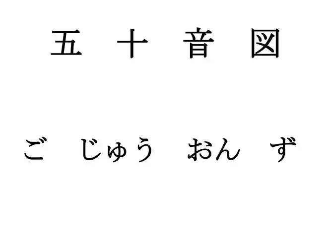 五十音图口型操ppt