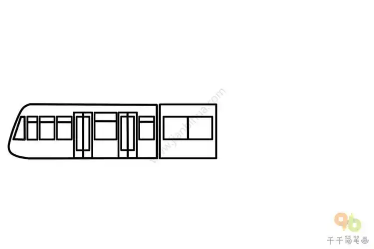 地铁变电所简笔画