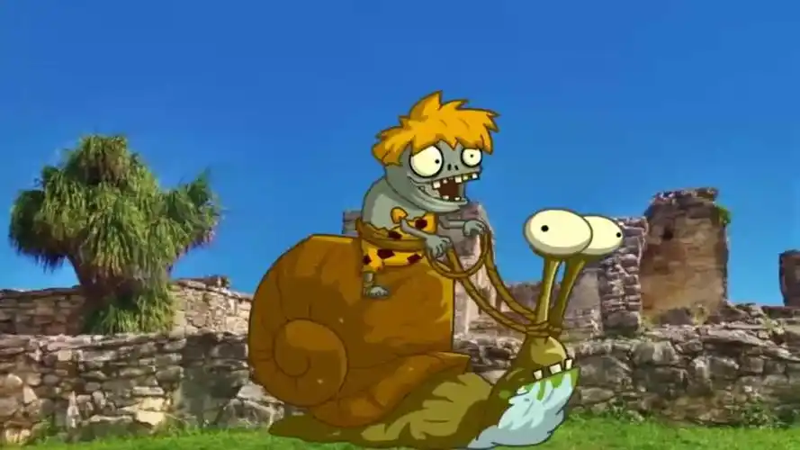 动漫植物大战僵尸:蜗牛僵尸真让人着急