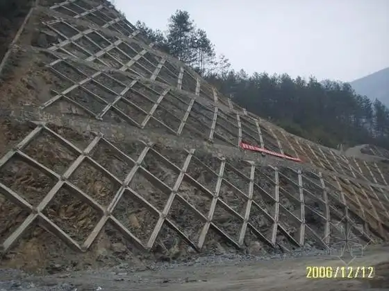 分享预应力锚杆护坡施工资料下载