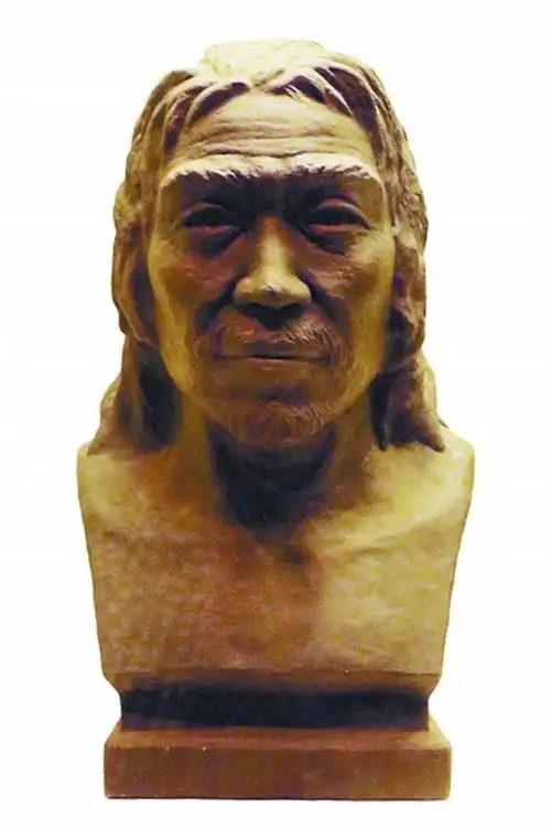 山顶洞人复原像