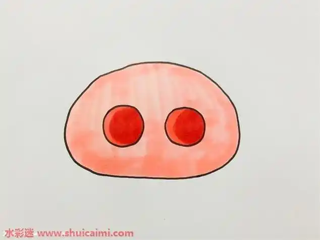 各种卡通鼻子简笔画