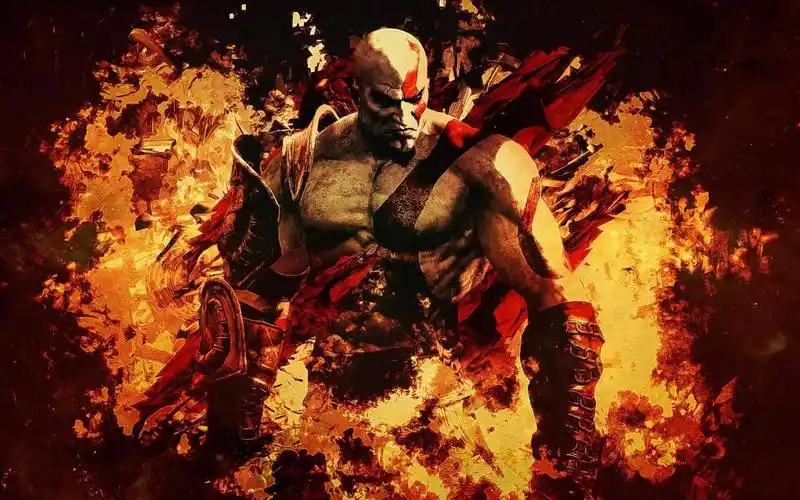 ps5战神3奎爷杀爹封神boss战然后自杀一切还给雅典娜