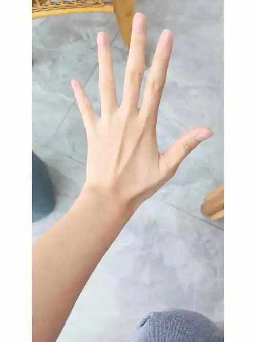 这是女孩子的手