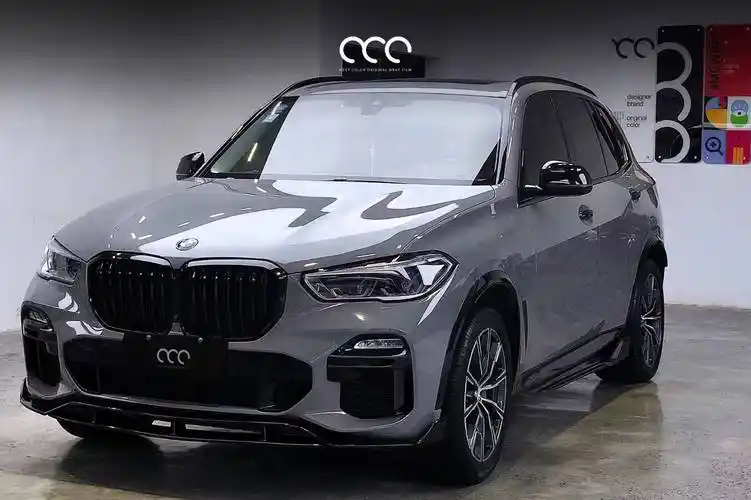 宝马x5漫彩改色膜纳多灰,颜值与质感双重在线