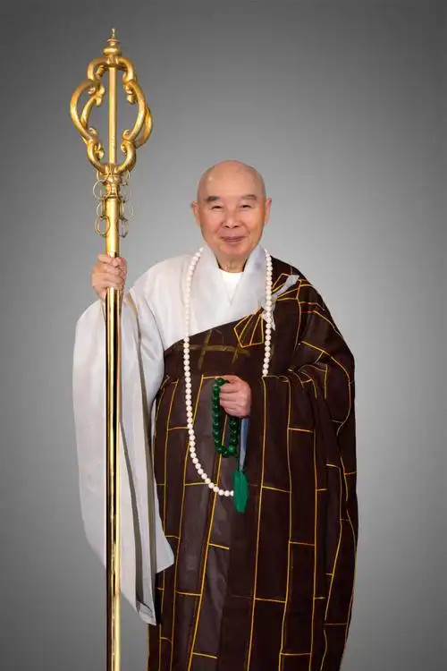 净空老法师锡杖送回河南省,南阳市,社旗县"来佛寺"永久保存