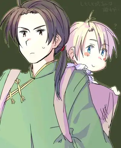 王耀 阿尔弗雷德 金钱组 黑塔利亚 图转侵删