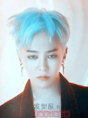 人气男星权志龙的短发充满与众不同的帅