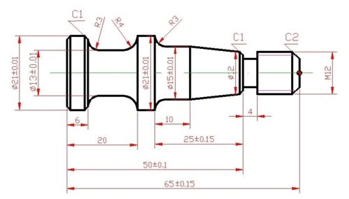 实验十七 fanuc oit复杂轴类零件的加工