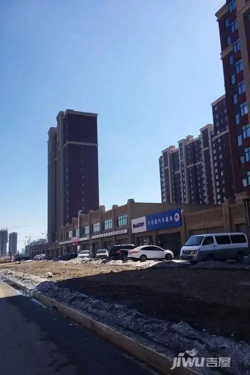 中天北湾新城项目一期北面远观实景图(2015-3)