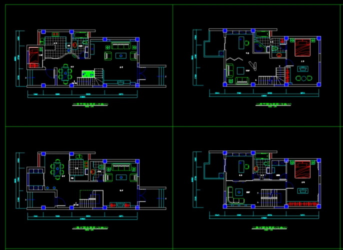 [分享]cad平面别墅资料下载