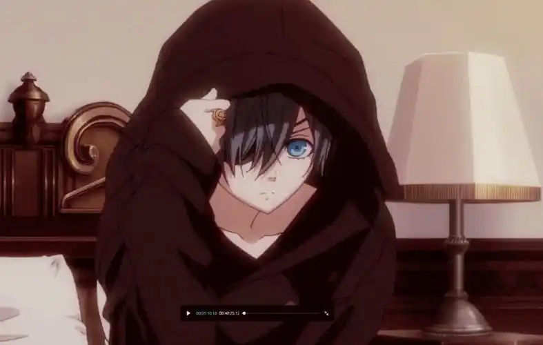 穿塞巴斯酱衣服的啵酱真的太太诱人了!完全遮住了呢~~【黑执事】