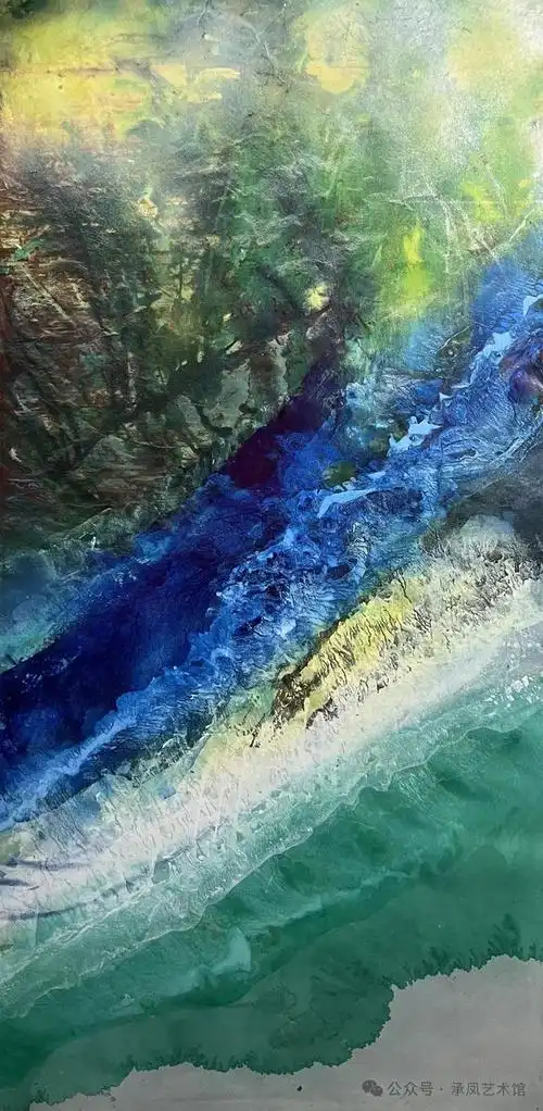 著名彩墨艺术家郑忠作品赏析