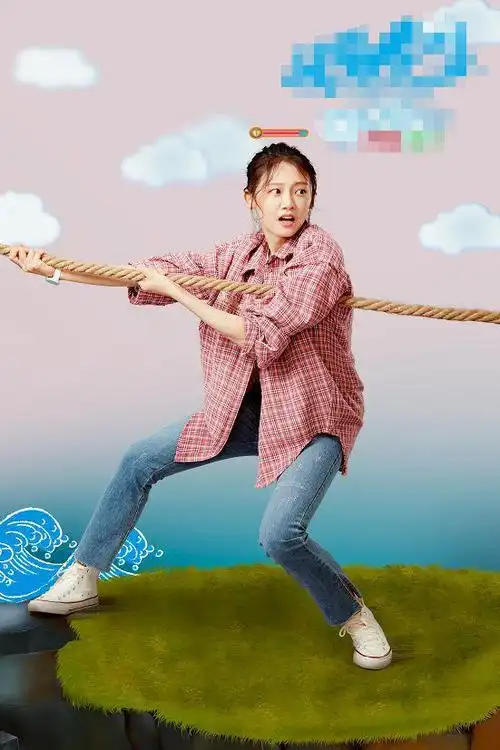 郑恺老婆苗苗现身《奔跑吧》录制,一身格纹造型很俏皮,感觉挺嫩|裙装