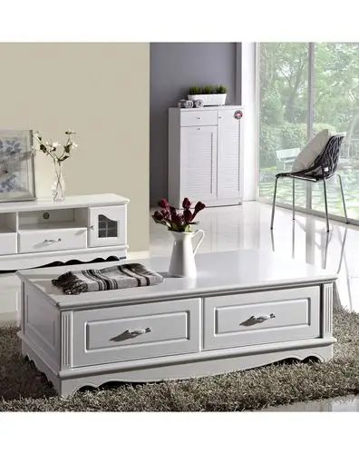 小憨豆bean homes家具专场韩式田园哑光烤漆茶几xhd_ct0810_唯品会