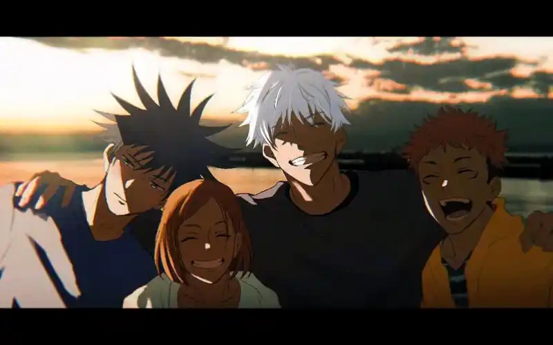 咒术回战,如果全员存活t_t,都是网上太太们画的同人图,不是原创,最后