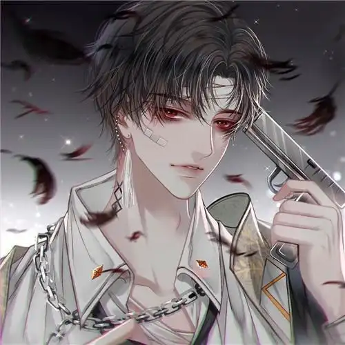 男头像霸气高冷漫画