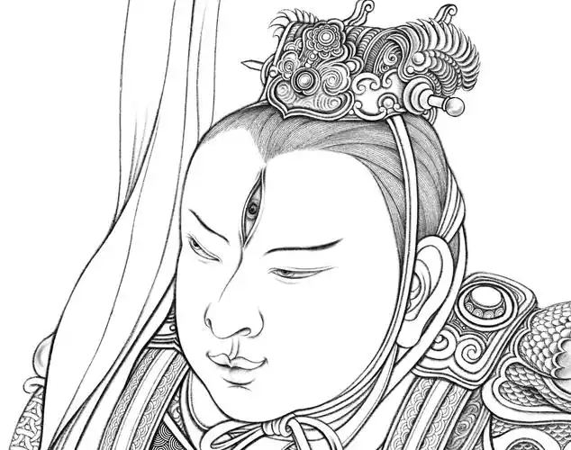 二郎神|插画|概念设定|文风1969_原创作品-站酷(zcool)