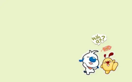 可爱软萌的辛巴狗卡通图片桌面壁纸